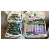 POTTING SOIL, SNOW SHOVEL & BROOM