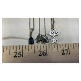 (3) LADIES NECKLACES