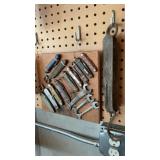 SPRING WEIGHT, POCKET KNIVES, FORD WRENCH & OTHER