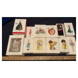 ASSORTED BARBIE, DISNEY & MISC ORNAMENTS