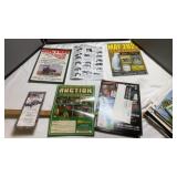 JOHN DEERE MAGAZINES, AUCTION  BROCHURES &