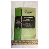 2- JD OPERATOR MANUALS MODEL 60 & NO. 801
