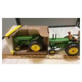(2) ERTL J.D. MODEL AR TRACTORS 1/16 SCALE