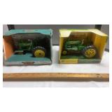 (2) ERTL J.D. MODEL B & A TRACTORS1/16 SCALE (NIB)