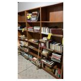 (3) WOOD BOOK SHELVES