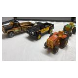 (4) TONKA TRUCKS & TONKA TRACTORS