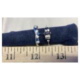 (2) LADIES RINGS (1 stamped 925)