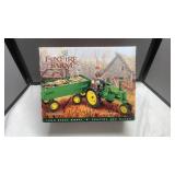 ERTL FOXFIRE FARM  J.D. MODEL B TRACTOR & WAGON