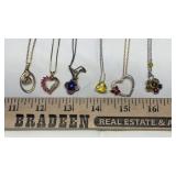 (6) LADIES NECKLACES
