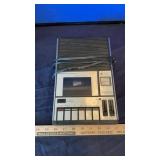 JCPENNEY CASSETTE PLAYER, SILVERTONE CLOCK &