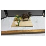 HAND MADE J.D. HORSE DRAWN MOWER DISPLAY