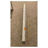 GREEN NATURE WINDOW BLIND 76" X 49"