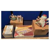 GIFT COLLECTION  SUGAR & CREAMER, RELISH TRAY, TEA