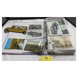 PHOTO ALBUM OF OLD/VINTAGE POST CARDS