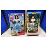 (2) WIZARD OF OZ BARBIE  COLLECTOR SERIES BARBIES