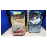 (4) NUTCRACKER COLLECTOR EDITION BARBIES (NIB)