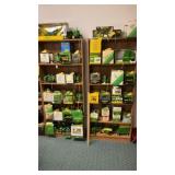 (2) WOOD BOOK SHELVES