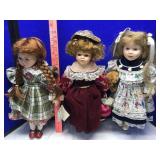COLLECTIBLE PORCELAIN DOLLS