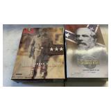 GI JO GENERAL PATTON & GENERAL ROBERT E. LEE DOLLS