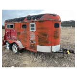 1971 6X14 HORSE TRAILER