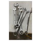 (7) LARGE CRAFTSMAN COMBO WRENCHES