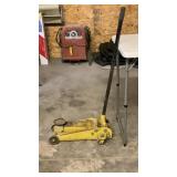 HYDRAULIC FLOOR JACK (WORKS)