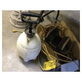 BOOT JACK, EXT. CORD & SPAY TANK