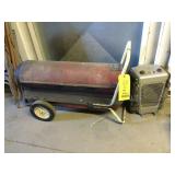 MONTGOMERY WARD PORTABLE HEATER & ELECTRIC HEATER