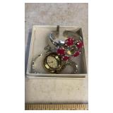 LADIES WATCHES, POCKET KNIVES, NRA BELT BUCKLE &