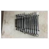(12) PIECE SNAP ON COMBINATION WRENCH SET