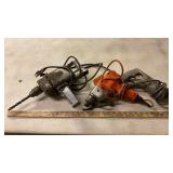 (3) ELECTRIC DRILLS (WORKING CONDITION)