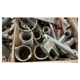 LARGE SOCKETS, PRY BAR, POWER NUT DRIVER SET AND