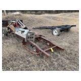 (2) TRUCK FRAMES W/ REAR ENDS