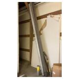 (7) EXHAUST PIPES & 4in. DIAMETER METAL PIPES