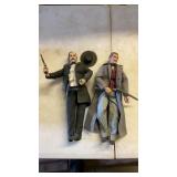 WYATT EARP, DOC HOLLIDAY DOLLS, WILE E. COYOTE &