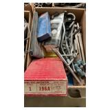 DIAL TEST INDICATORS, TIRE REPAIR KIT, FILES AND