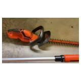 BLACK & DECKER 20 V WEED TRIMMER, HEDGE TRIMMER &