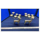 CANDLES, CANDLE HOLDERS, DECORATIVE PLATES & MISC