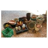 ASSORTED GARDEN POTS