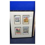 (2) WALL HANGINGS & WOOL STYLE RUG