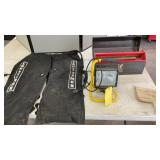 WORKLIGHT, CRAFTSMAN CHAPS & TOOLBOX