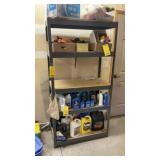 METAL SHELF MEASURES 36'W X 18'D X 72'T