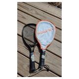 2 racquetball rackets