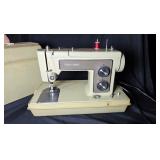 Vintage Sears Kenmore sewing machine working