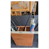 umbrella or bat stand. Bat and umbrellas included