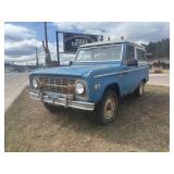 1972 Ford Bronco Sport , 1st edition Runs great.