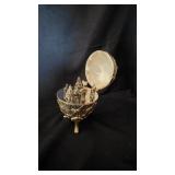 2001 Wallace Silver Plate Christmas Musical Egg