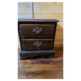 2 drawer end table, restore piece