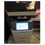 lexmark office printer, MX711de, works