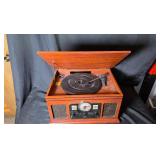 Record players, Bluetooth, CD, radio works